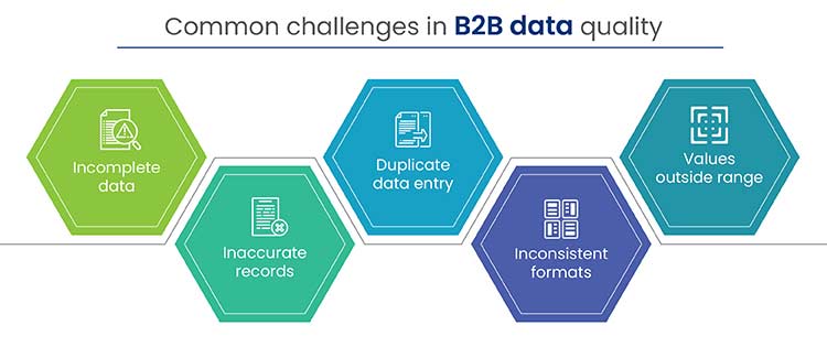 common challenges in b2b data quality