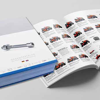 Striking Product Catalogue Design to Convey Brand Capabilities