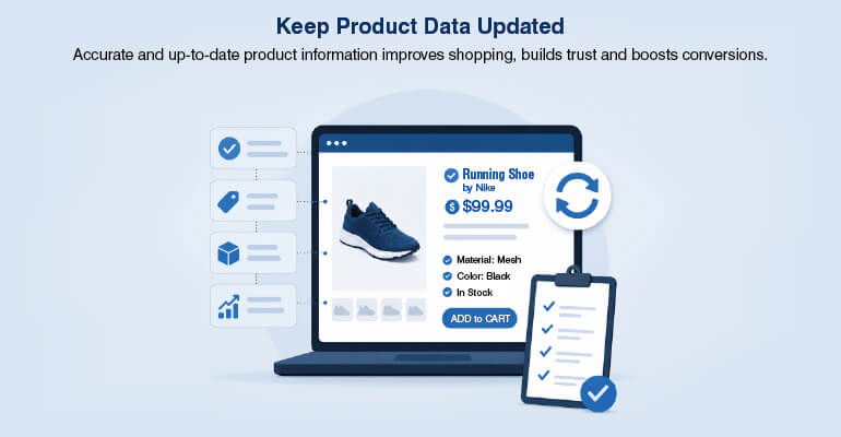 Keep Product Data Updated