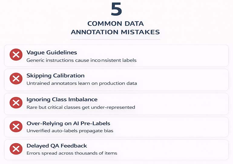 Common Annotation Mistakes Checklist