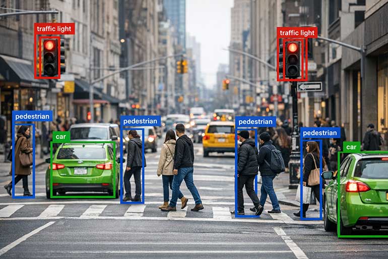 Annotated Street Scene
