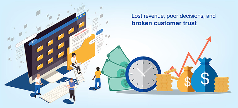 Lost revenue, poor decisions, and broken customer trust