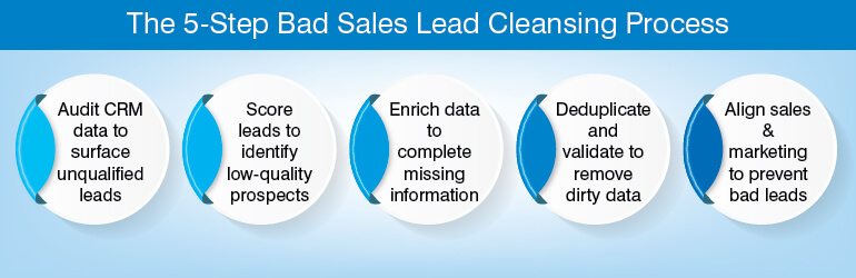 The 5-Step Bad Sales Lead Cleansing Process