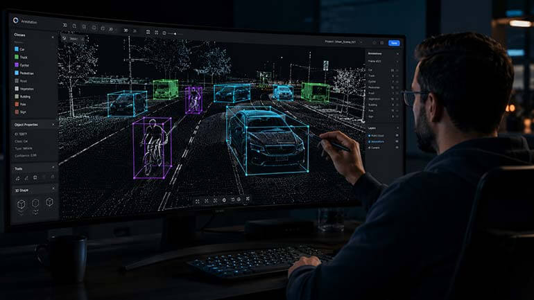 Lidar Point Cloud Annotation