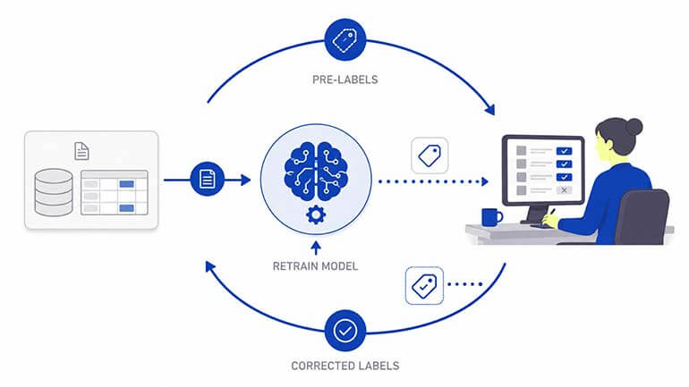 Model Assisted Labeling Workflow