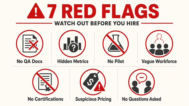 Vendor Red Flags That End the Conversation