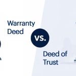 Warranty Deed vs. Deed of Trust Banner